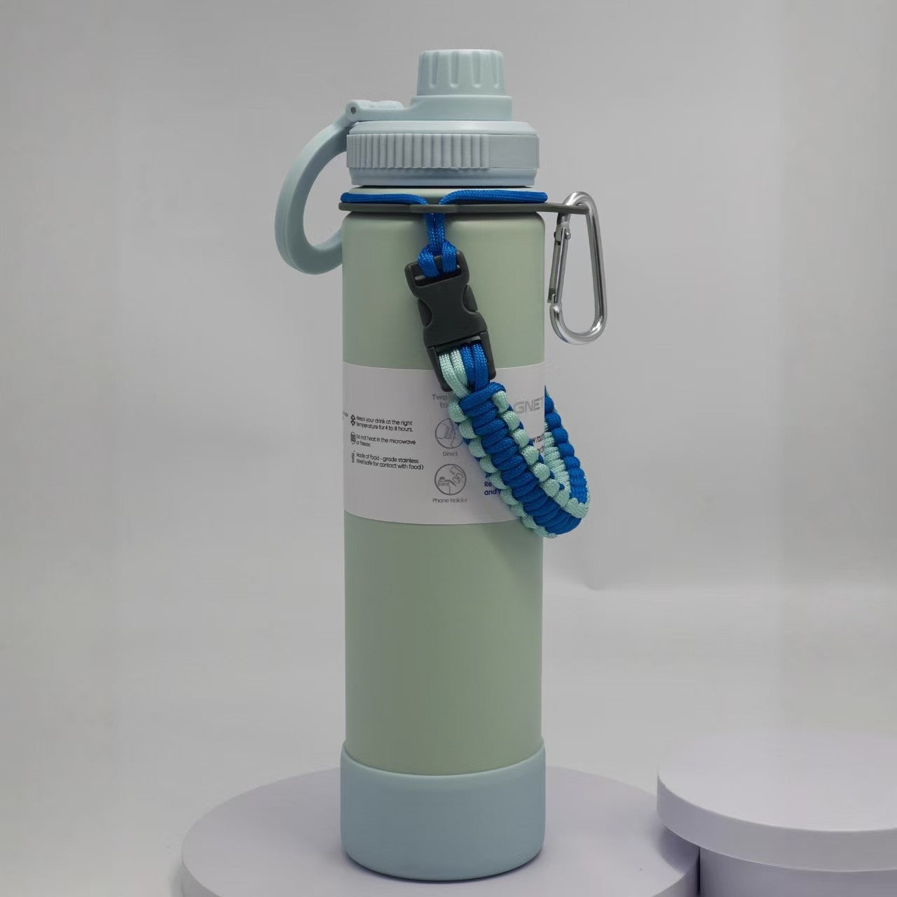 750ml Stainless Steel Insulated Water Bottle with Handle