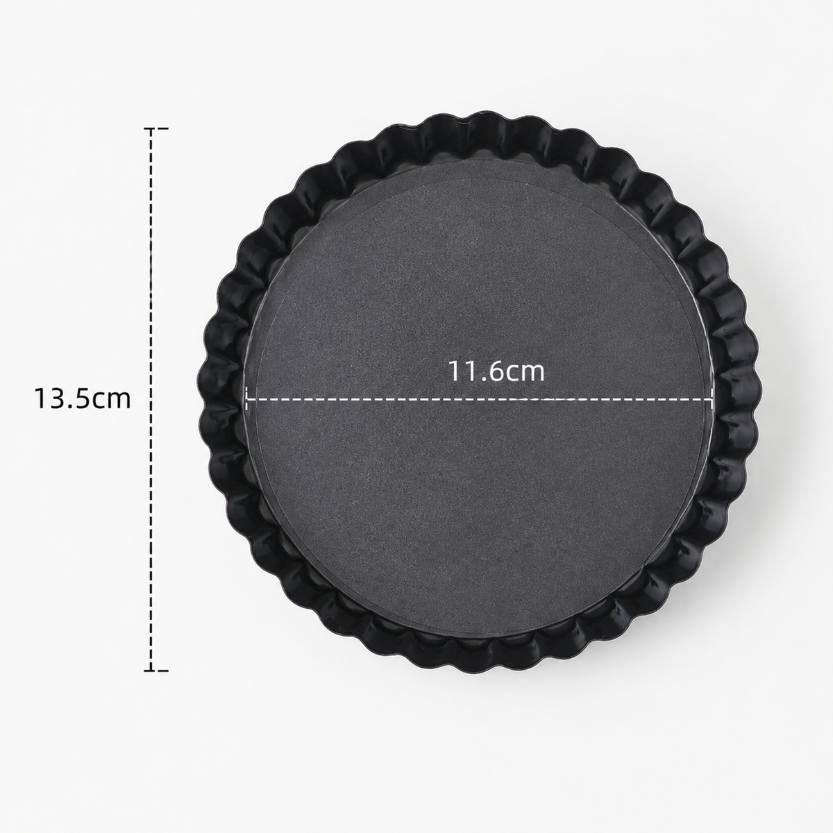 Round Fluted Tart Pan with Removable Bottom – Cake, Quiche