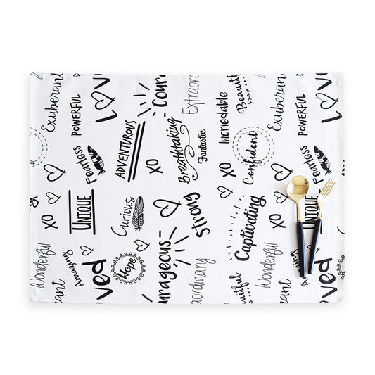 Cotton Napkin, Placemat and Food Styling Table Cloth