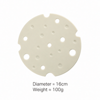 16cm Silicone Cheese-Shaped Trivet - Hot Pans, Bowls, Kitchen Tables, Café & Home Dining