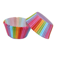100pcs Rainbow Muffin Cupcake Liners