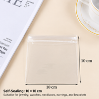 Clear PVC Self Sealing Jewelry Storage Bags