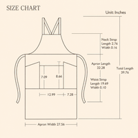 Custom Personalized Apron | Kitchen Apron with Custom Your Logo