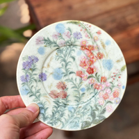 Painted Blossom Coffee Cup & Saucer