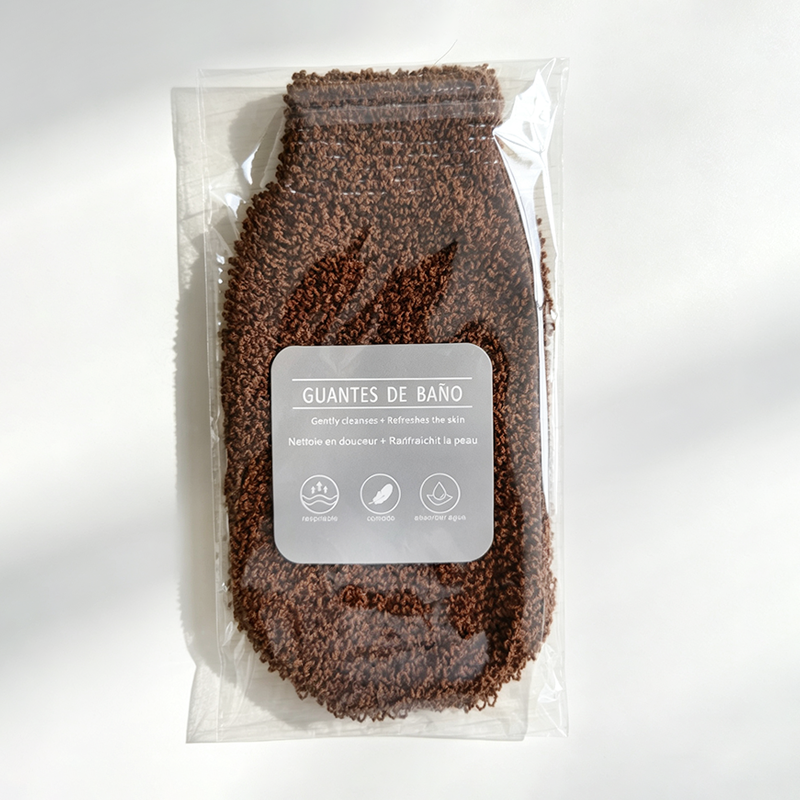 Textured Bath Mitt – Exfoliating Shower Glove for Daily Body Cleansing