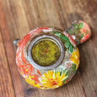 Impressionist Clay Side-Handle Tea Duo