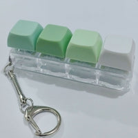 Fidget Keychain Button Squishy Toy – Stress Relief Anti-Anxiety Toy