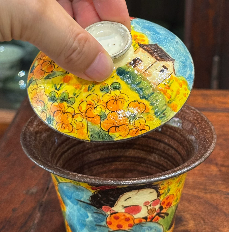 Blushing Maiden Gaiwan Tea Bowl