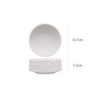 Stone Texture Ceramic Dinnerware Set – Luxury Bowls & Plates Collection