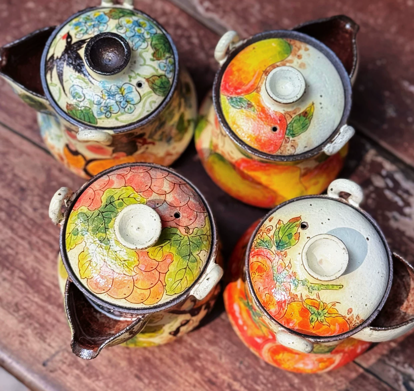 Dreamy Curves Treasure Pot Teaware