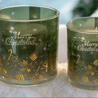 Christmas Glow Through Soy Candle