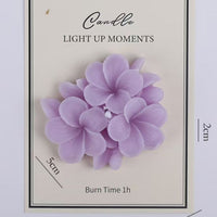 Plumeria Flower Scented Candle, Soy Blend