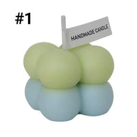 Mini Cube Scented Candle, Summer Edition