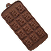 12 Cavity Silicone Chocolate Mold
