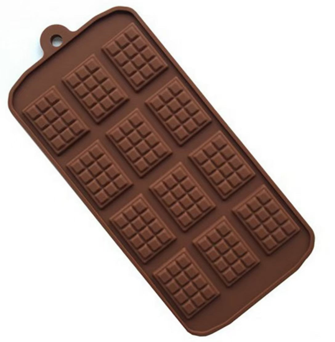 12 Cavity Silicone Chocolate Mold