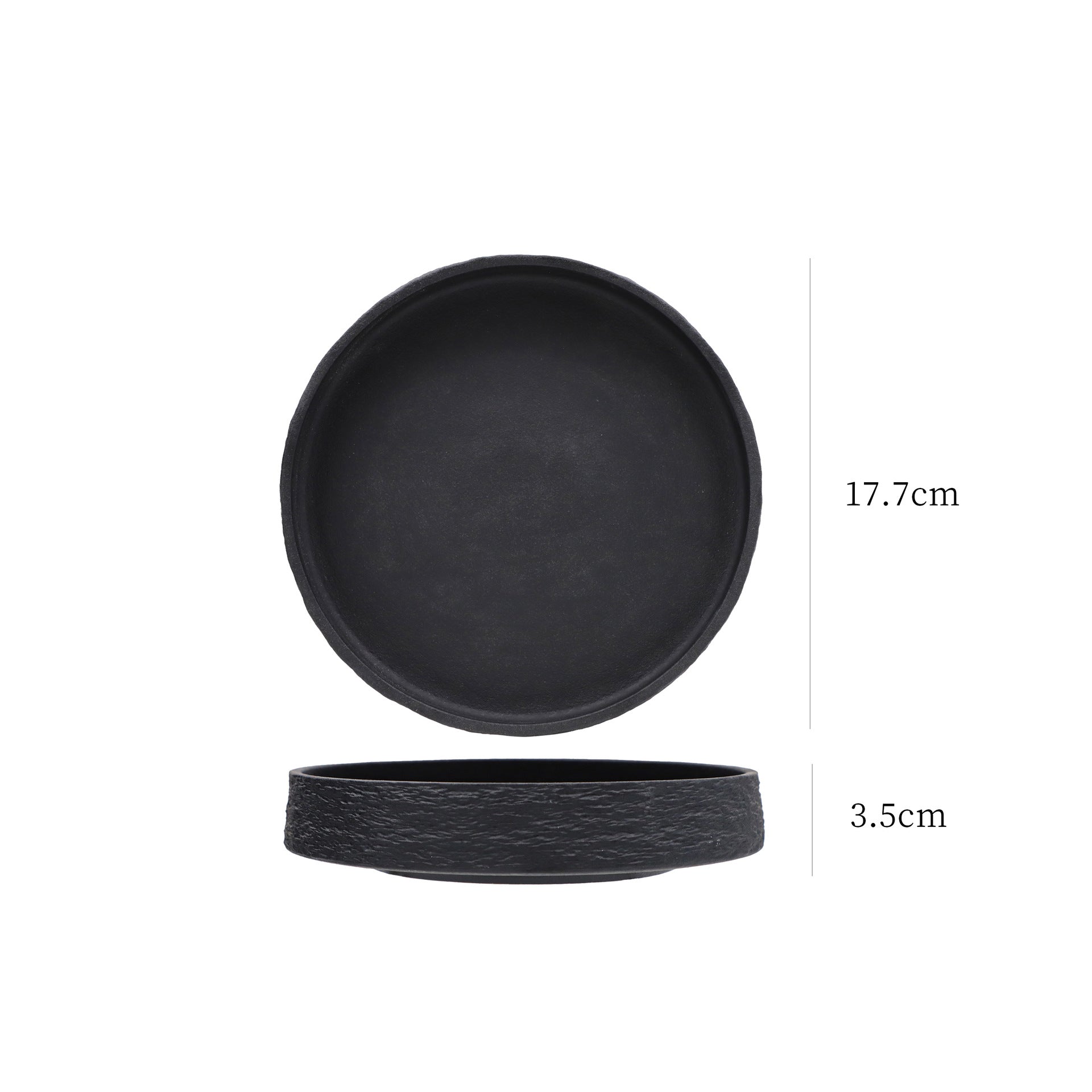 Stone Texture Ceramic Dinnerware Set – Luxury Bowls & Plates Collection
