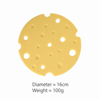 16cm Silicone Cheese-Shaped Trivet - Hot Pans, Bowls, Kitchen Tables, Café & Home Dining
