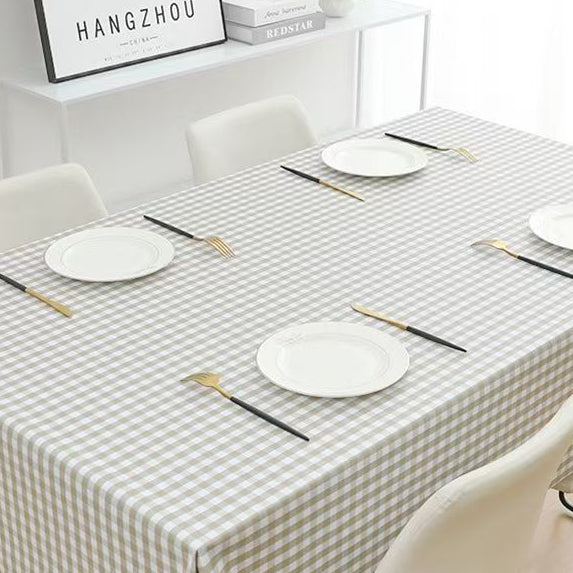 Easy Care PVC Waterproof Tablecloth 80x137cm
