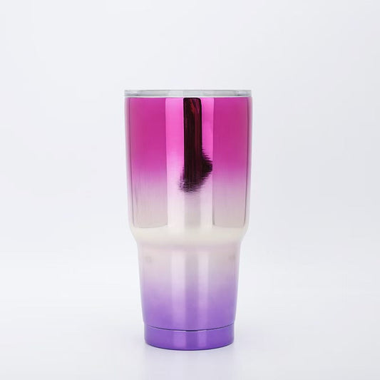 Dreamy Gradient 30oz Stainless Steel Vacuum Insulated Tumbler – Portable Travel Water Cup