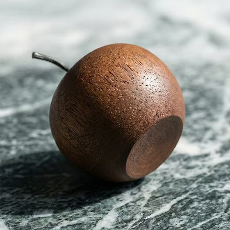 Apple Shape Wooden Aroma Diffuser Essential Oil Holder