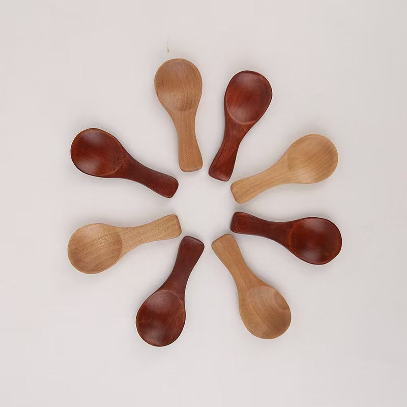 Mini Wooden Tea Scoop Small Serving Spoon