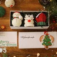 Christmas Creative Shaped Candle Gift Set