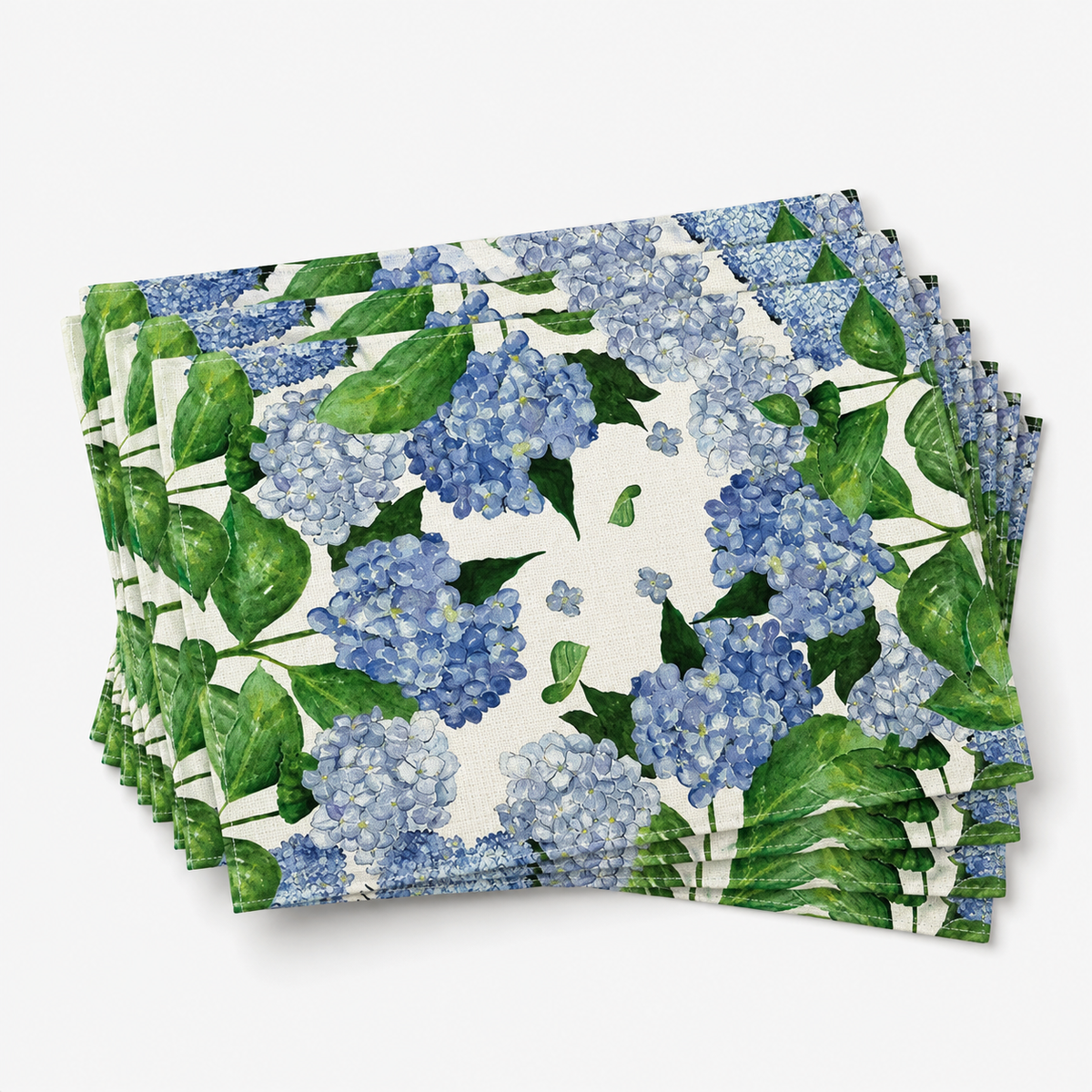 Floral Linen Placemat – Spring Summer Printed Heat-Resistant Table Mat