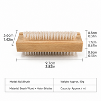 Beech Wood Nail Brush