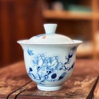 Magnolia Moon Gaiwan & Jade Cup Set