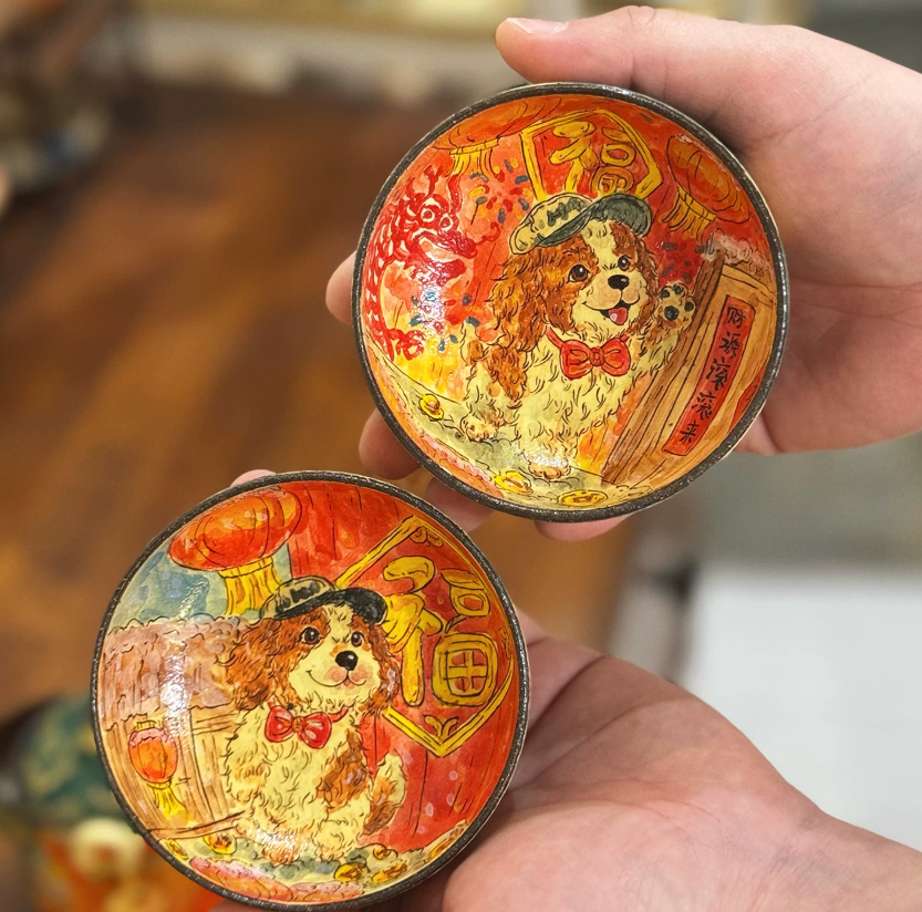 New Year Puppy Treasure Cup Collection