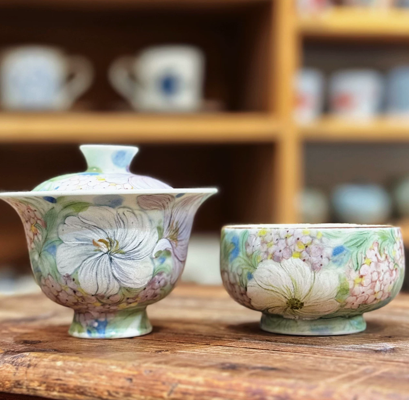 Twine & Clay Artisan Gaiwan Duo
