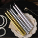 12” Pearl Taper Candles, Smokeless Soy Blend – Set of 2