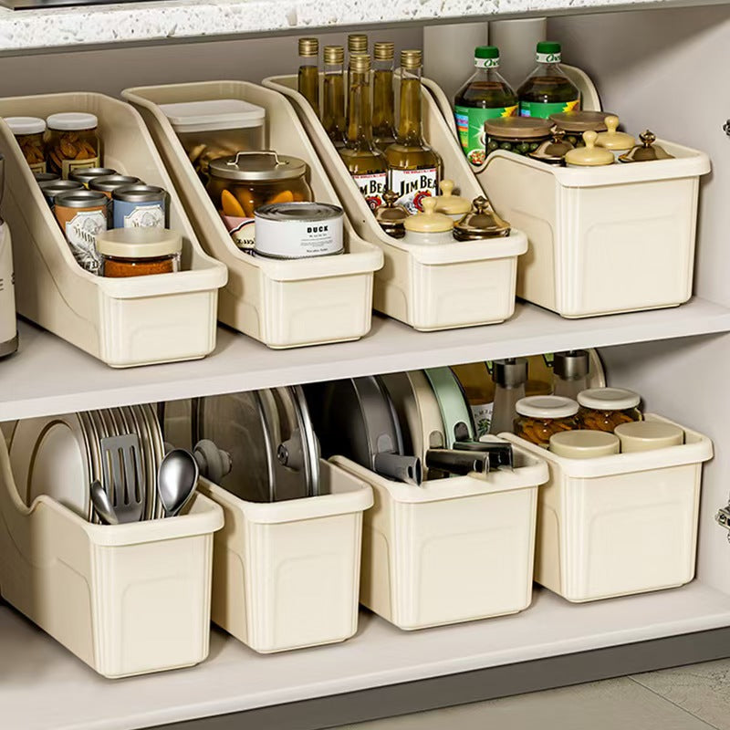 12L Rolling Plastic Storage Bin with Wheels