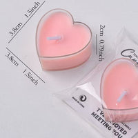 Heart-Shaped Scented Candle