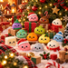 24-Day Christmas Mini Squishy Toy Advent Calendar