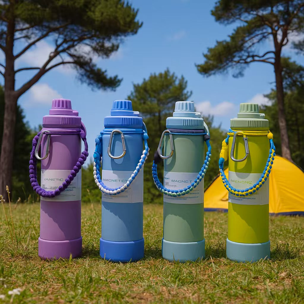 750ml Stainless Steel Insulated Water Bottle with Handle