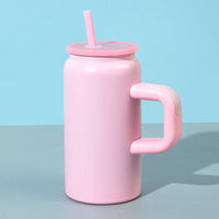 16oz Mini Mason Insulated Mug with Handle