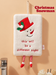 Christmas Hanging Hand Towel Plush Coral Fleece Santa Reindeer Kitchen Towel