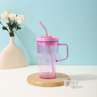 20oz Portable Plastic Tumbler with Handle