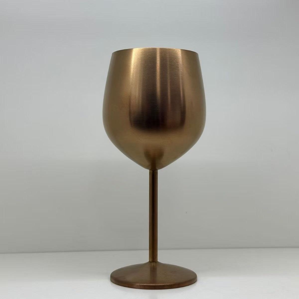 500ml Stainless Steel Wine Glass with Stem