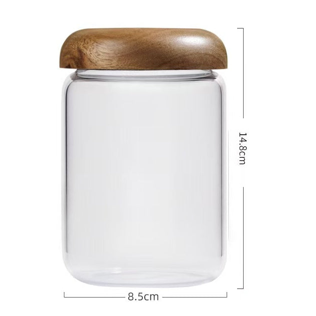 Glass Honey Jar with Airtight Lid