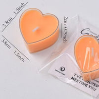 Heart-Shaped Scented Candle