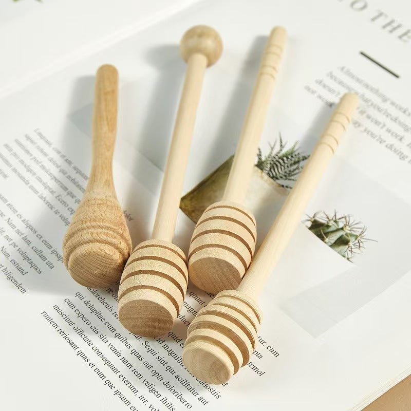Wooden Honey Dipper Stirring Stick
