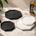 Rock Texture Ceramic Plate – Japanese Style Steak & Sushi Serving Plate