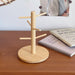 Bamboo Cup Holder Mug Storage Rack Kitchen Organizer
