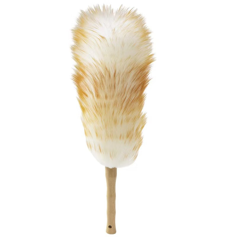 Wool Dust Duster with Bamboo Handle