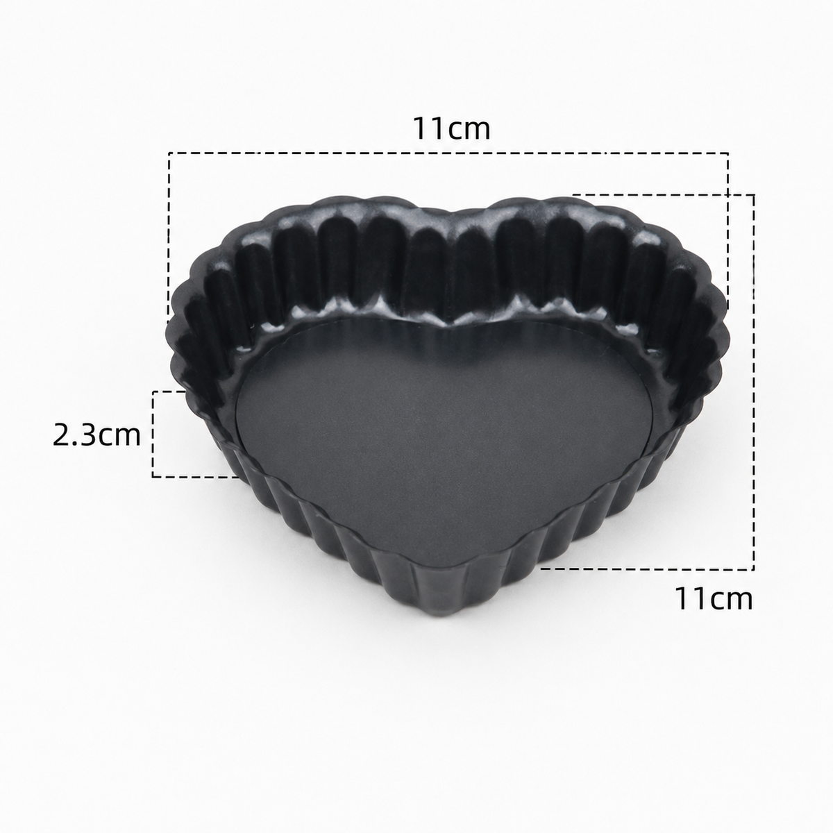 Round Fluted Tart Pan with Removable Bottom – Cake, Quiche