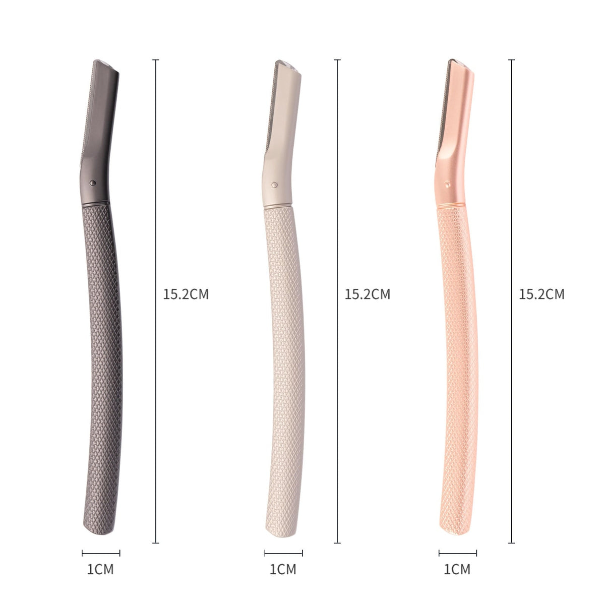 Replaceable Blade Metal Eyebrow Razor