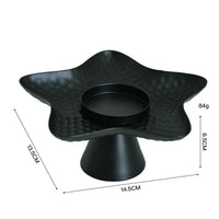 Star Candleholder Tray for Aromatherapy Candles, Iron Home Decor
