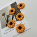 Sunflower Fridge Magnet Decorative Memo Holder